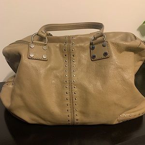 MICHAEL Michael Kors beige leather bag